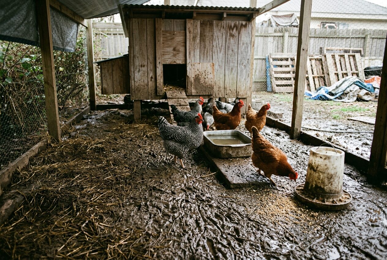 Drainage and Mud: The Pen Floor Problem That Wrecks Health and Smells Up the Neighborhood