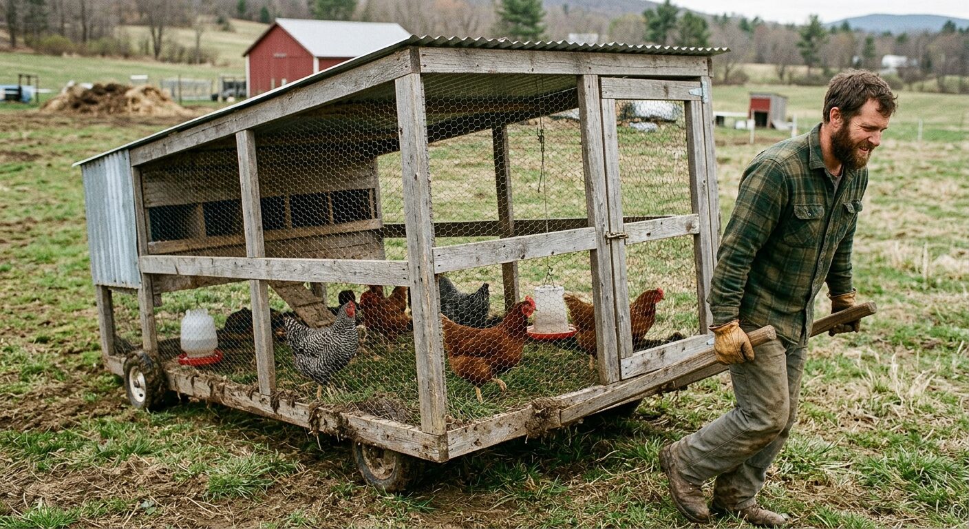 Mobile Pens (Tractors): Actual Dimensions That Work and the Weight Problem Nobody Mentions