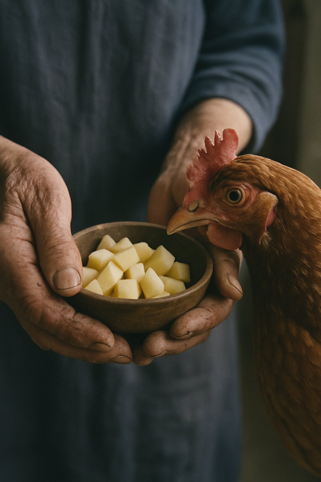 Portioning Limits for Adult Flocks