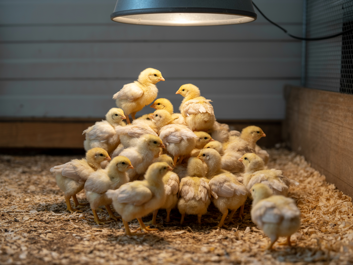 Cold Chicks: What Huddling Actually Looks Like