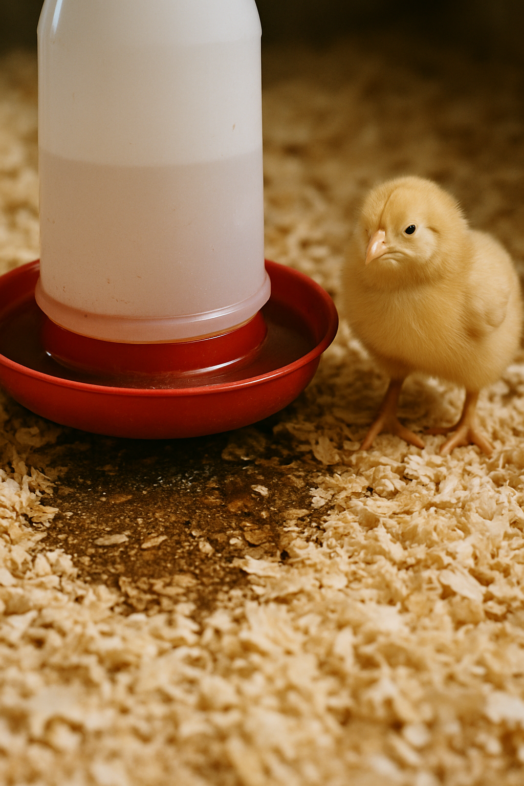 Brooder Conditions Shift the Calculus for Unvaccinated Chicks