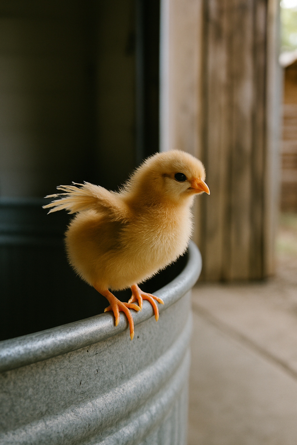 Sides Tall Enough to Matter — Chicks Fly Earlier Than Anyone Expects